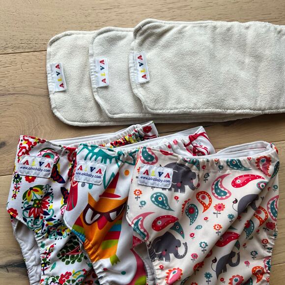 BabyGoal & ALVA - Re-Usable Cloth Diapers - Picture 6 of 12